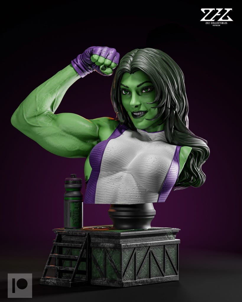 P站图纸印象馆 ZEZ STUDIOS 漫威 复联 女浩克 ZEZ STUDIOS 漫威 复联 女浩克