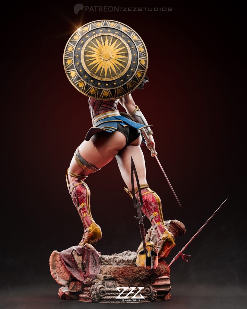 P站图纸印象馆 ZEZ STUDIOS DC漫画 神奇女侠 ZEZ STUDIOS DC漫画 神奇女侠