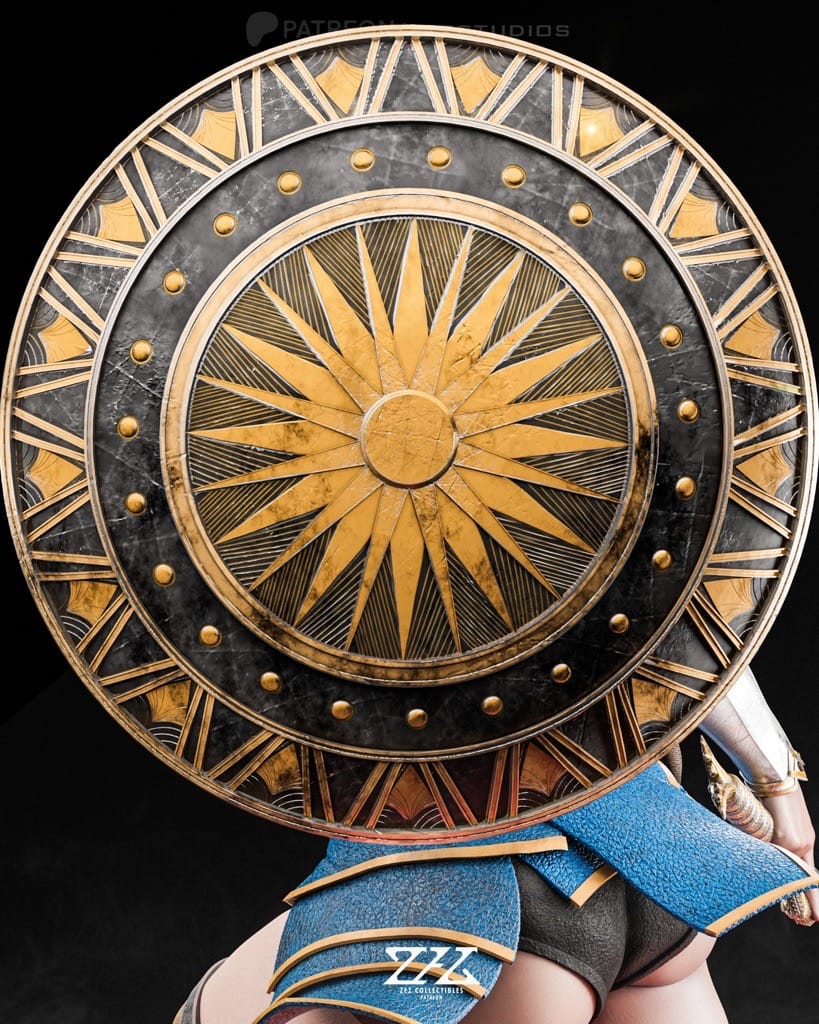 P站图纸印象馆 ZEZ STUDIOS DC漫画 神奇女侠 ZEZ STUDIOS DC漫画 神奇女侠