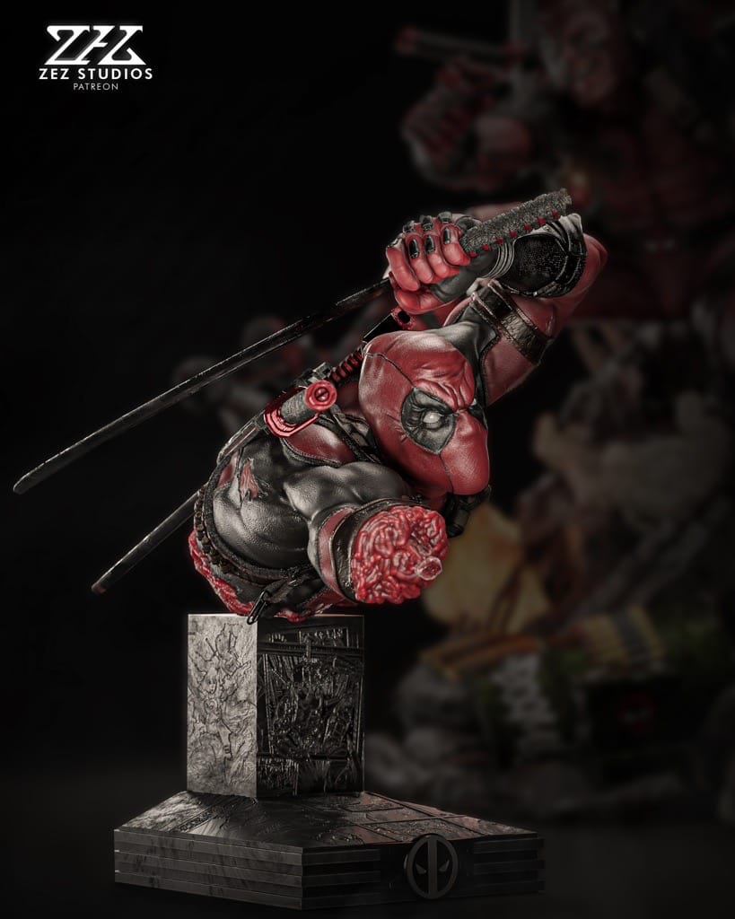 P站图纸印象馆 ZEZ STUDIOS 漫威 死侍 ZEZ STUDIOS 漫威 死侍