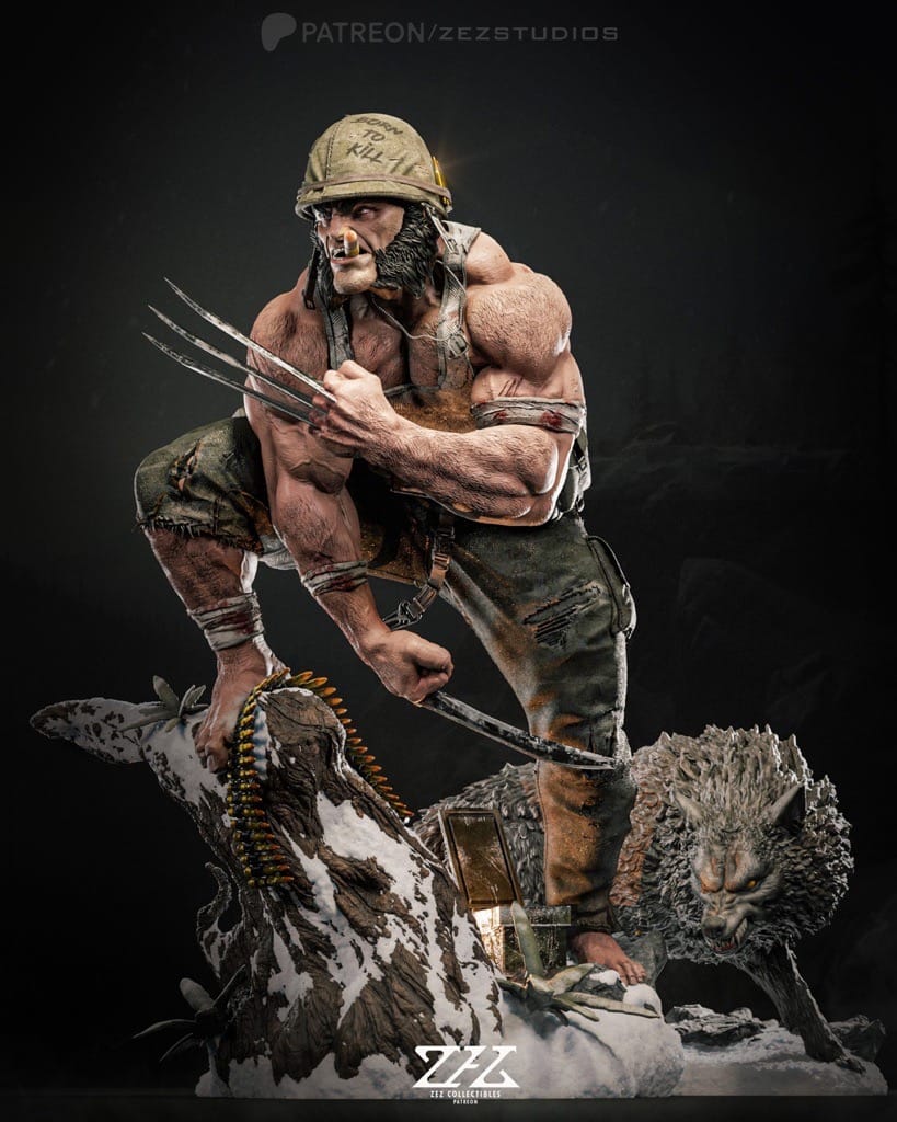 P站图纸印象馆 ZEZ STUDIOS 漫威 复联 金刚狼 ZEZ STUDIOS 漫威 复联 金刚狼