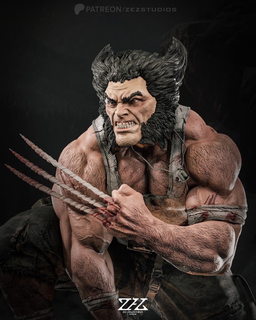 P站图纸印象馆 ZEZ STUDIOS 漫威 复联 金刚狼 ZEZ STUDIOS 漫威 复联 金刚狼
