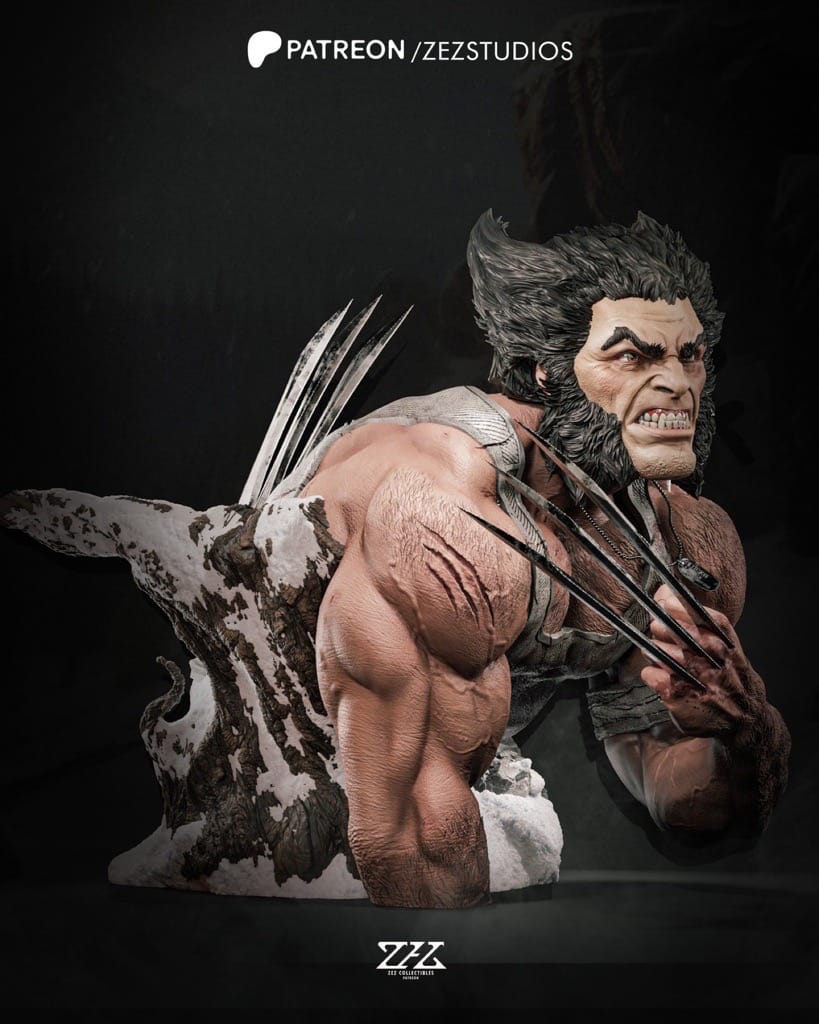 P站图纸印象馆 ZEZ STUDIOS 漫威 复联 金刚狼 ZEZ STUDIOS 漫威 复联 金刚狼