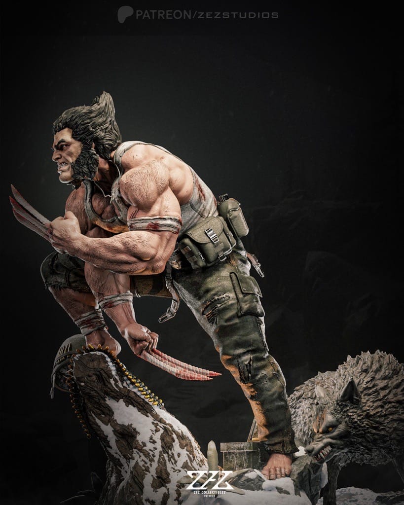 P站图纸印象馆 ZEZ STUDIOS 漫威 复联 金刚狼 ZEZ STUDIOS 漫威 复联 金刚狼