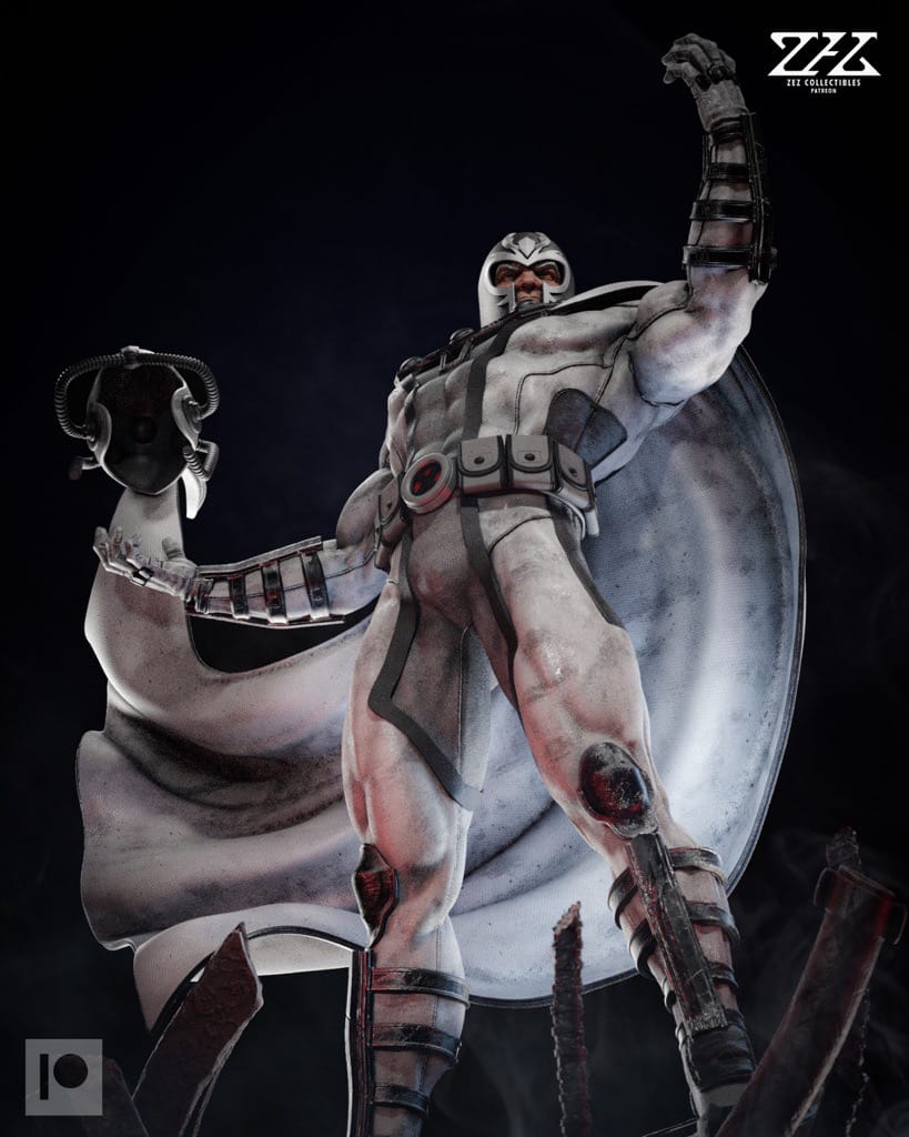 P站图纸印象馆 ZEZ STUDIOS DC漫画 X战警 万磁王 ZEZ STUDIOS DC漫画 X战警 万磁王