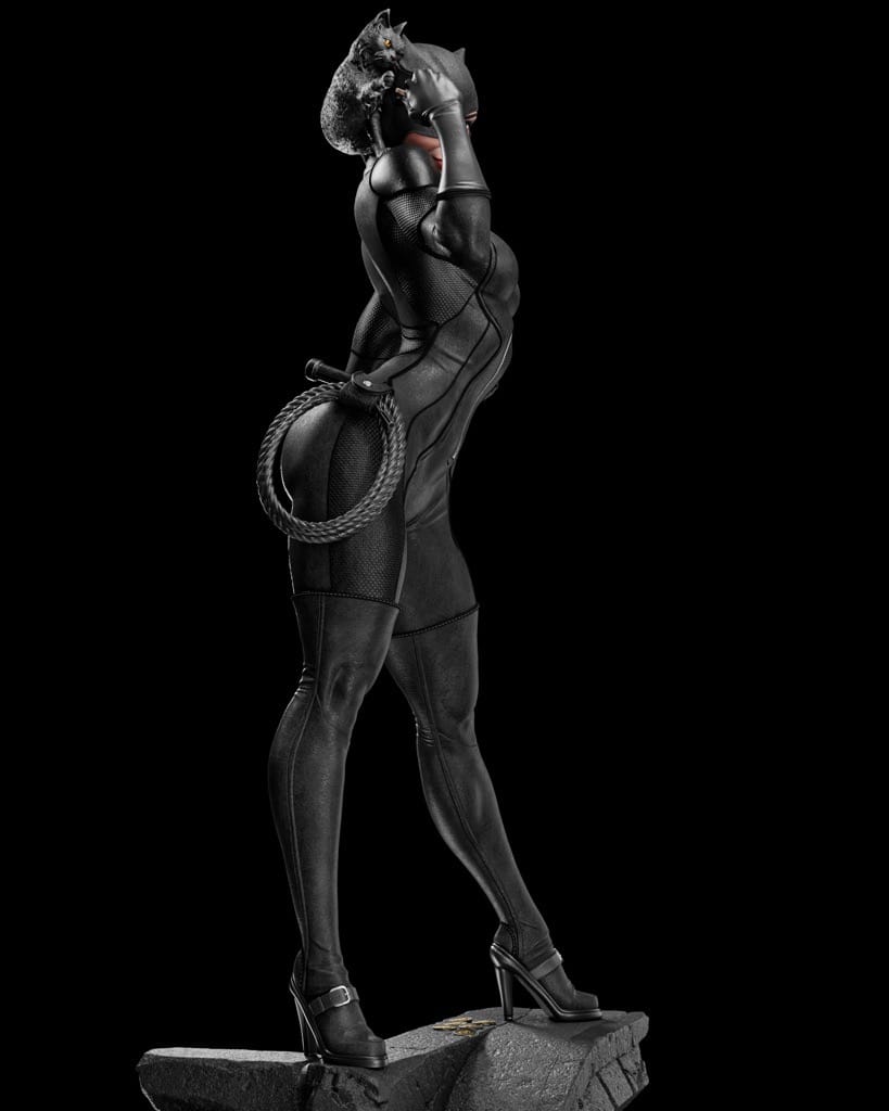 P站图纸印象馆 ZEZ STUDIOS DC漫画 蝙蝠侠 猫女 ZEZ STUDIOS DC漫画 蝙蝠侠 猫女