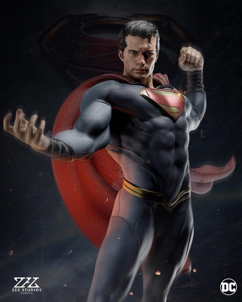P站图纸印象馆 ZEZ STUDIOS DC漫画 超人 ZEZ STUDIOS DC漫画 超人