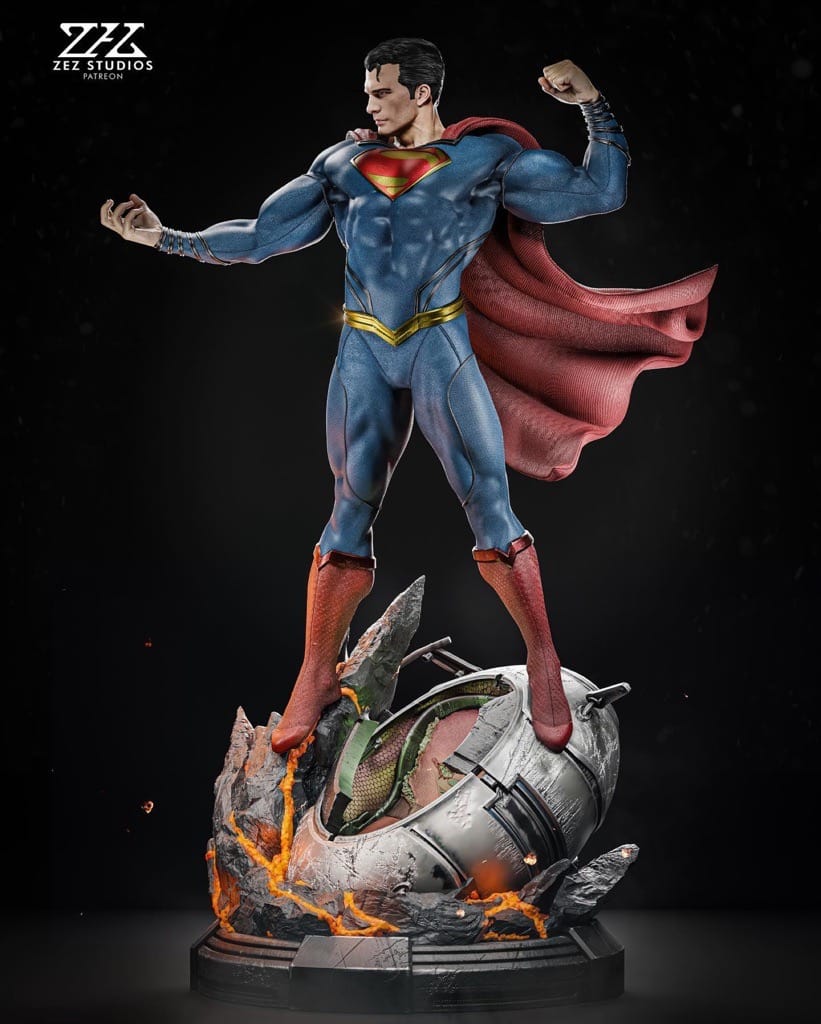 P站图纸印象馆 ZEZ STUDIOS DC漫画 超人 ZEZ STUDIOS DC漫画 超人