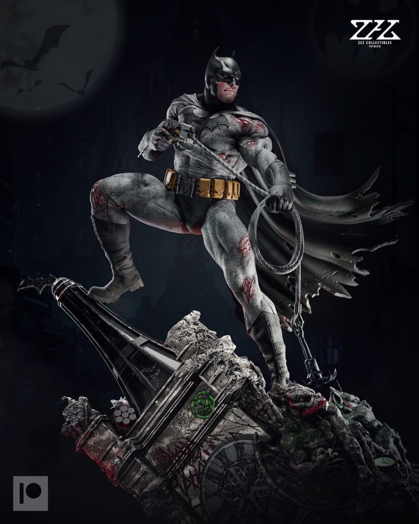 P站图纸印象馆 ZEZ STUDIOS DC漫画 蝙蝠侠 布鲁斯·韦恩 ZEZ STUDIOS DC漫画 蝙蝠侠 布鲁斯·韦恩