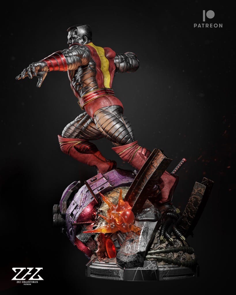 P站图纸印象馆 ZEZ STUDIOS 漫威 X战警 钢力士 ZEZ STUDIOS 漫威 X战警 钢力士