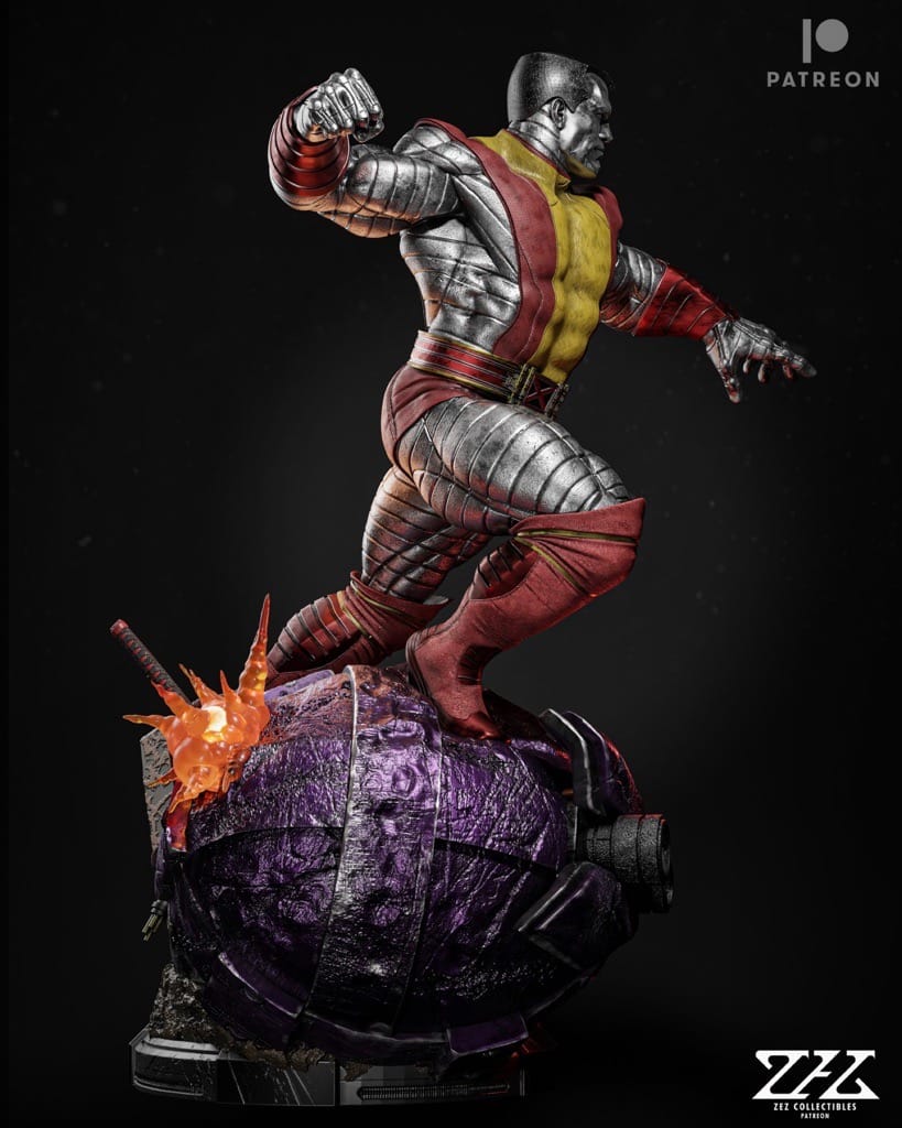 P站图纸印象馆 ZEZ STUDIOS 漫威 X战警 钢力士 ZEZ STUDIOS 漫威 X战警 钢力士