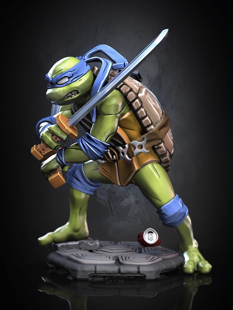 P站图纸印象馆 Dragun Studios 忍者神龟 利奥纳多 Dragun Studios 忍者神龟 利奥纳多