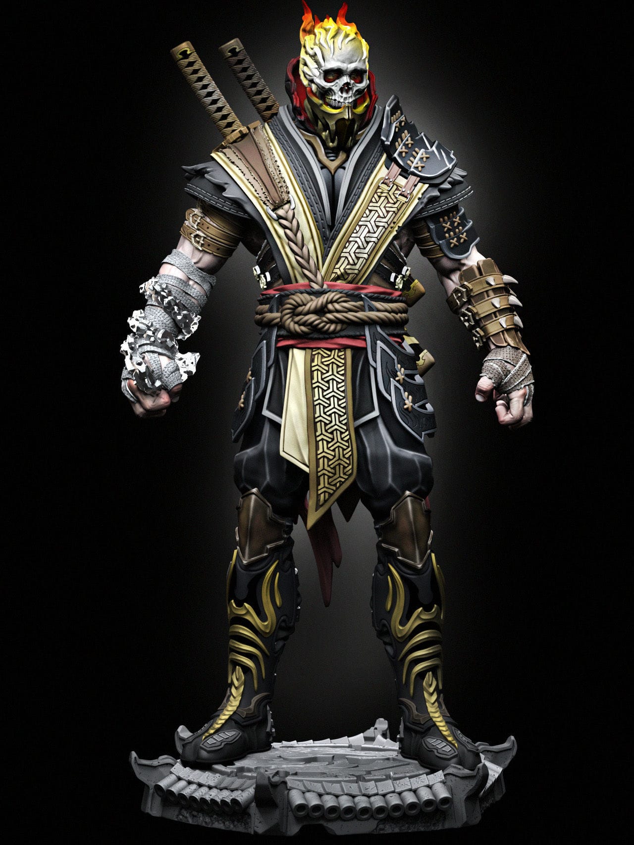 P站图纸印象馆 Dragun Studios 真人快打 蝎子 Dragun Studios 真人快打 蝎子