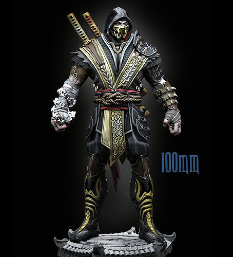 P站图纸印象馆 Dragun Studios 真人快打 蝎子 Dragun Studios 真人快打 蝎子