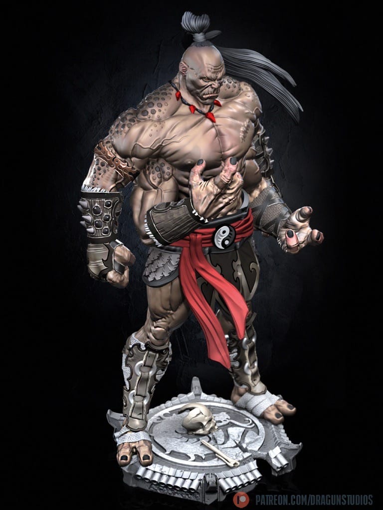 P站图纸印象馆 Dragun Studios 真人快打 戈洛 Dragun Studios 真人快打 戈洛