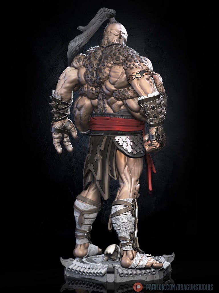 P站图纸印象馆 Dragun Studios 真人快打 戈洛 Dragun Studios 真人快打 戈洛