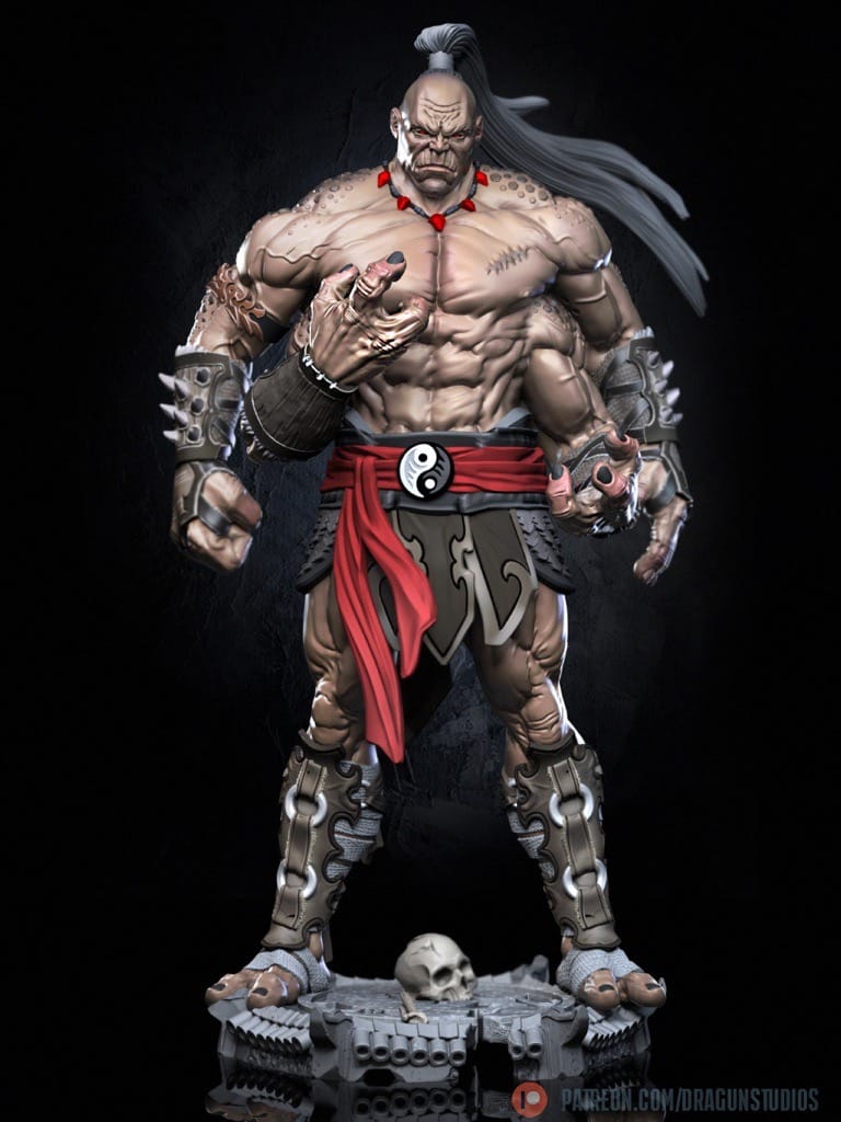 P站图纸印象馆 Dragun Studios 真人快打 戈洛 Dragun Studios 真人快打 戈洛