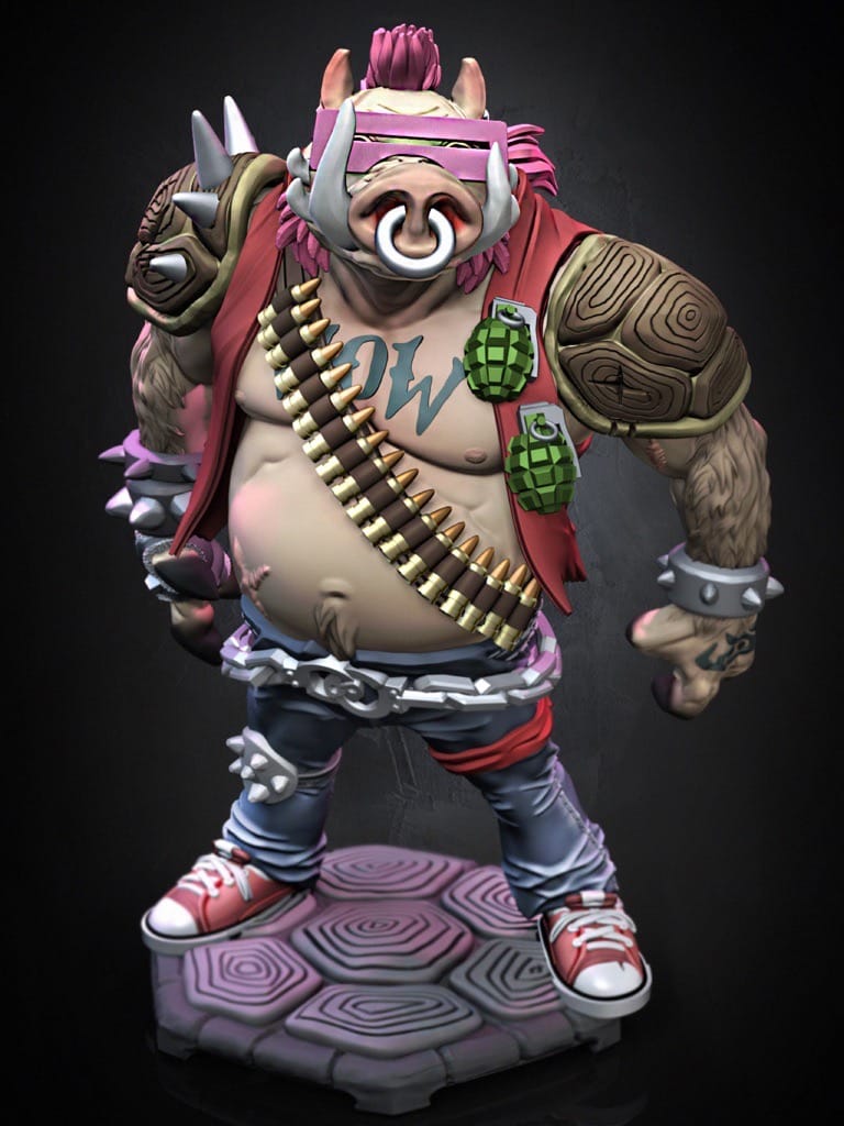 P站图纸印象馆 Dragun Studios 忍者神龟 猪面人 Dragun Studios 忍者神龟 猪面人