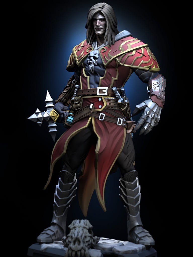 P站图纸印象馆 Dragun Studios 恶魔城 暗影之王 加百列·贝尔蒙特 Dragun Studios 恶魔城 暗影之王 加百列·贝尔蒙特