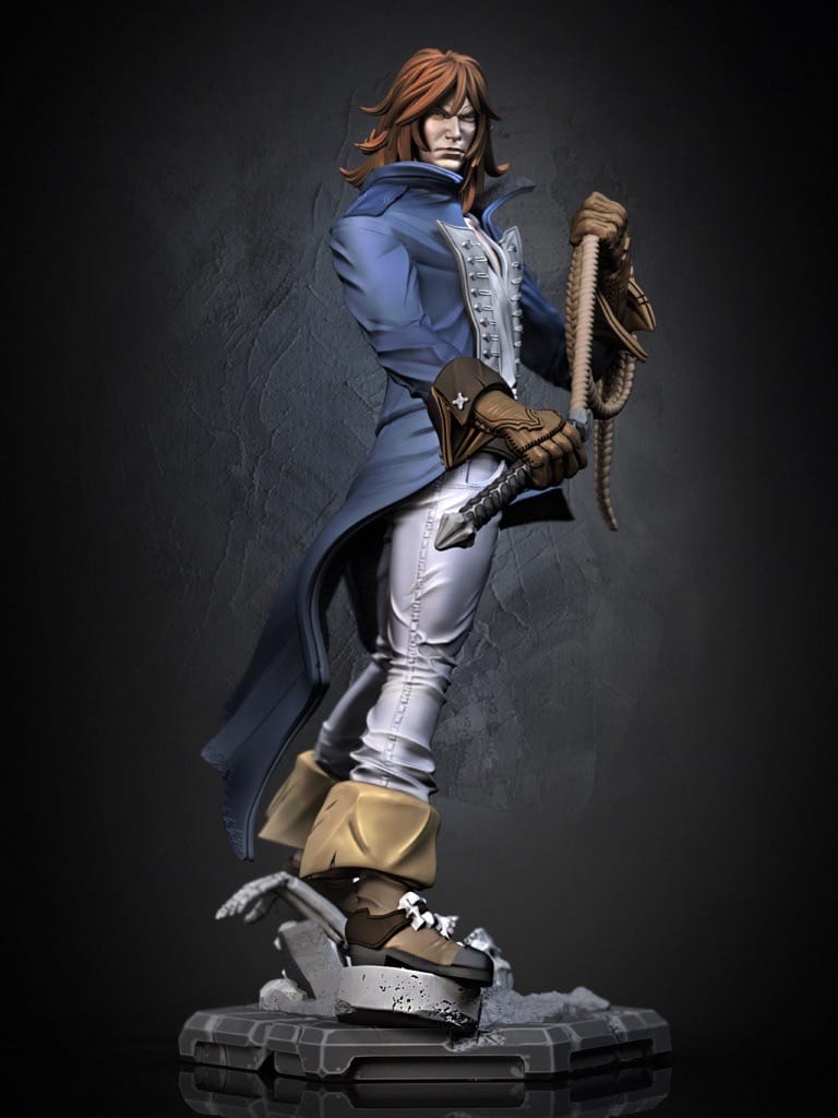 P站图纸印象馆 Dragun Studios 恶魔城 吸血鬼猎人 里希特·贝尔蒙特 Dragun Studios 恶魔城 吸血鬼猎人 里希特·贝尔蒙特