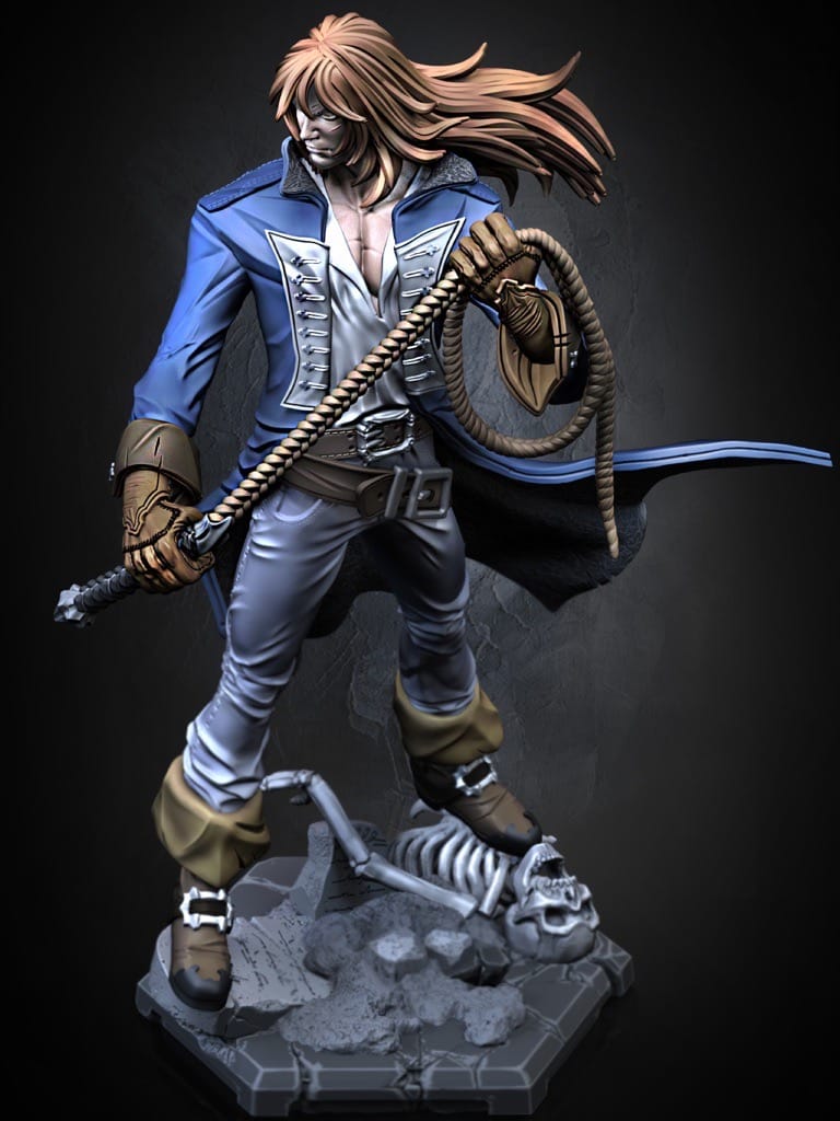 P站图纸印象馆 Dragun Studios 恶魔城 吸血鬼猎人 里希特·贝尔蒙特 Dragun Studios 恶魔城 吸血鬼猎人 里希特·贝尔蒙特