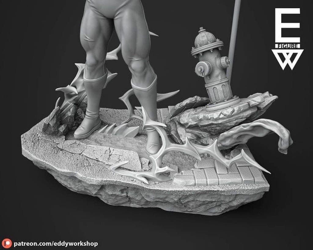 P站图纸印象馆 Eddy Workshop DC漫画 闪电侠 Eddy Workshop DC漫画 闪电侠