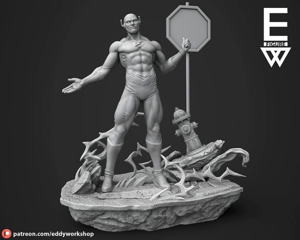 P站图纸印象馆 Eddy Workshop DC漫画 闪电侠 Eddy Workshop DC漫画 闪电侠