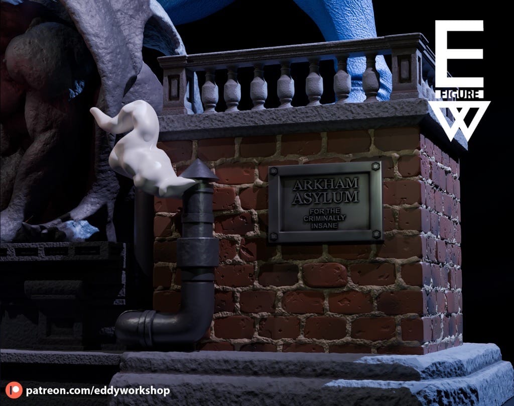 P站图纸印象馆 Eddy Workshop DC漫画 蝙蝠侠 Eddy Workshop DC漫画 蝙蝠侠