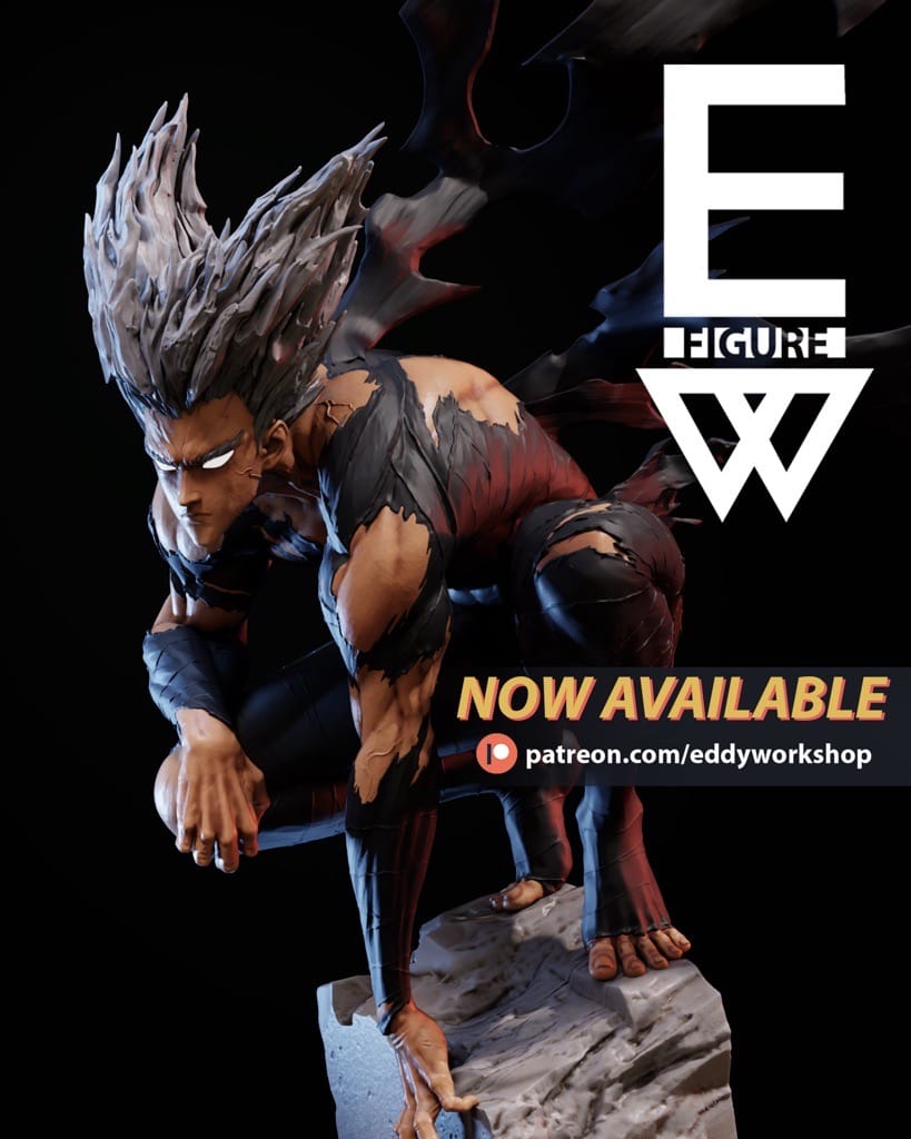 P站图纸印象馆 Eddy Workshop 一拳超人 饿狼 Eddy Workshop 一拳超人 饿狼