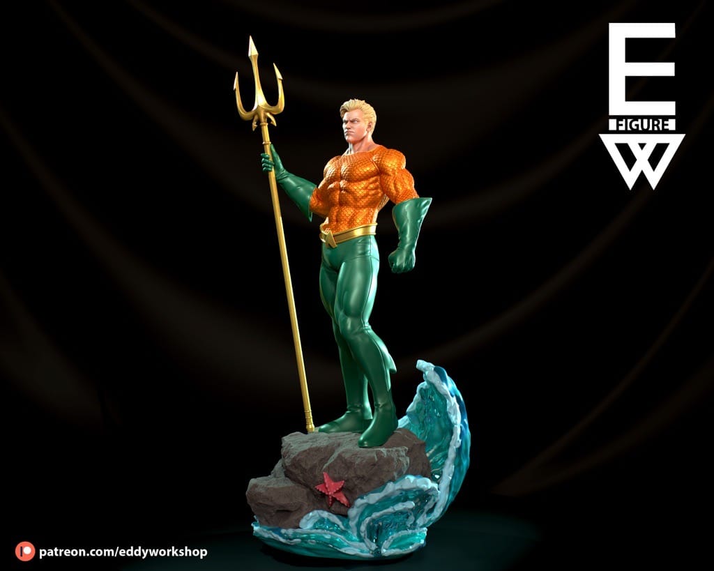 P站图纸印象馆 Eddy Workshop DC漫画 海王 Eddy Workshop DC漫画 海王