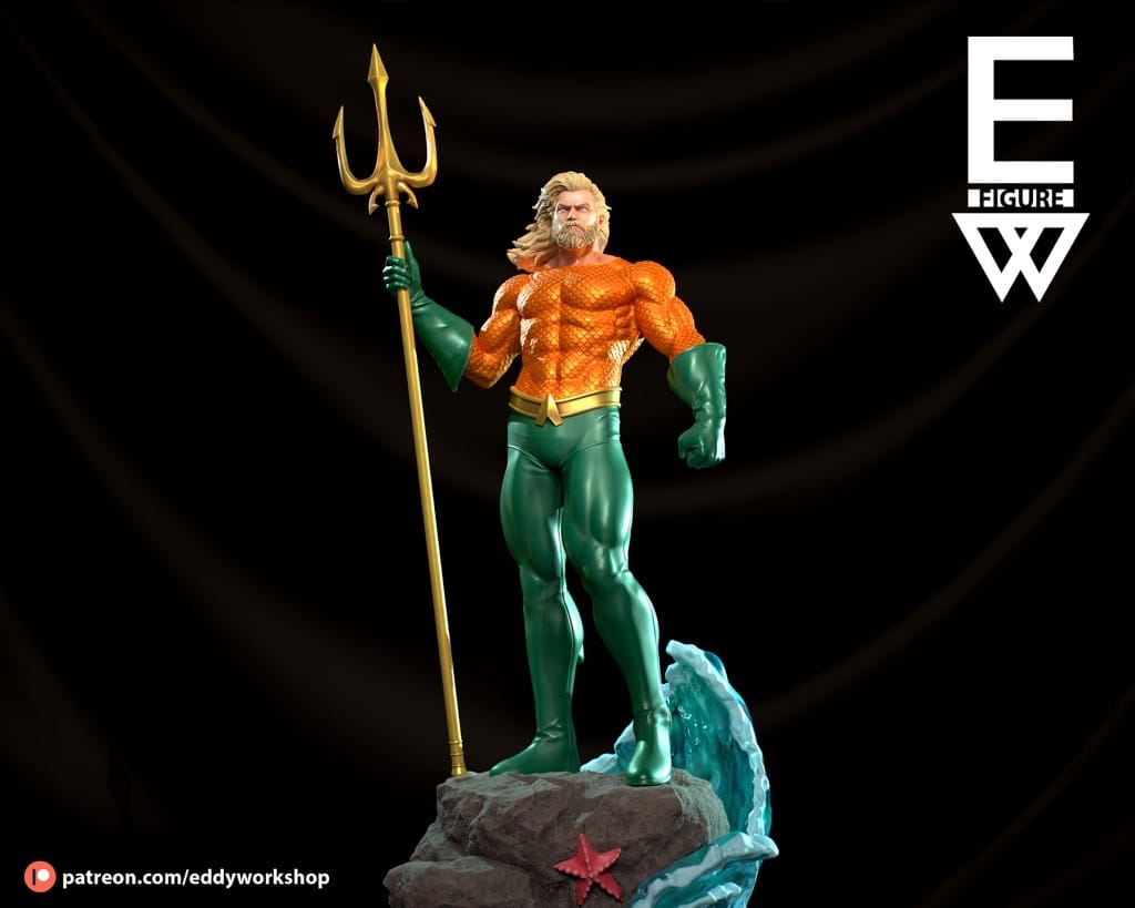 P站图纸印象馆 Eddy Workshop DC漫画 海王 Eddy Workshop DC漫画 海王