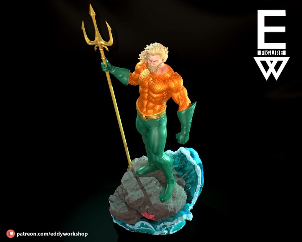 P站图纸印象馆 Eddy Workshop DC漫画 海王 Eddy Workshop DC漫画 海王