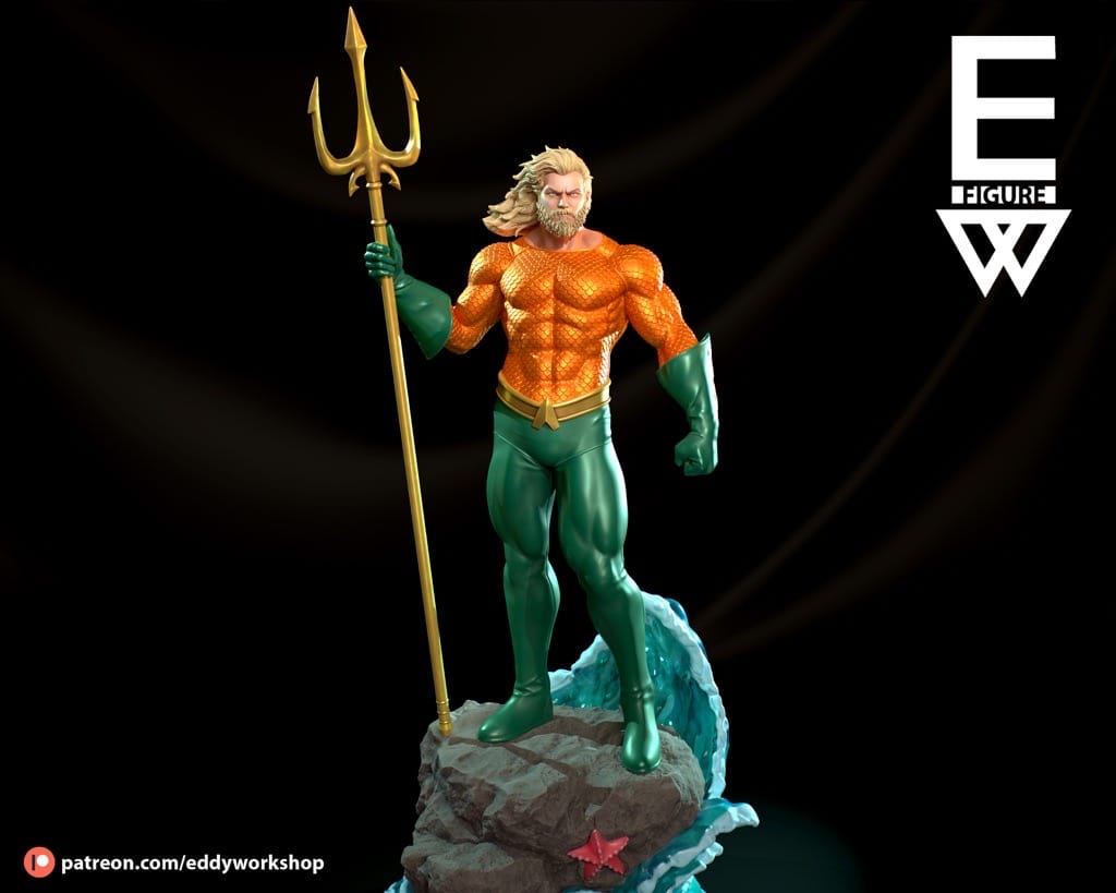 P站图纸印象馆 Eddy Workshop DC漫画 海王 Eddy Workshop DC漫画 海王