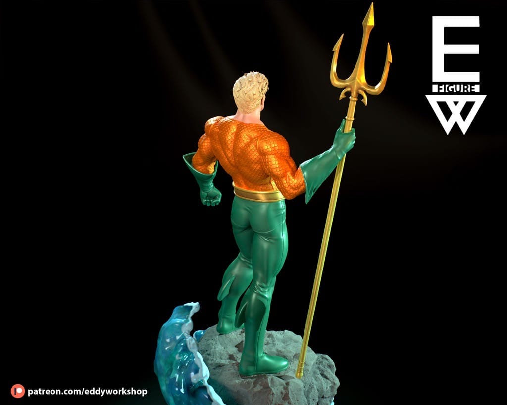 P站图纸印象馆 Eddy Workshop DC漫画 海王 Eddy Workshop DC漫画 海王