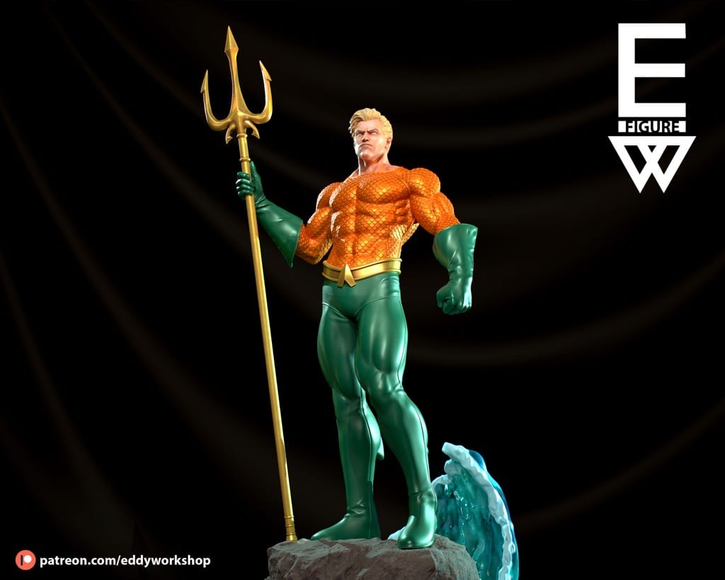 P站图纸印象馆 Eddy Workshop DC漫画 海王 Eddy Workshop DC漫画 海王