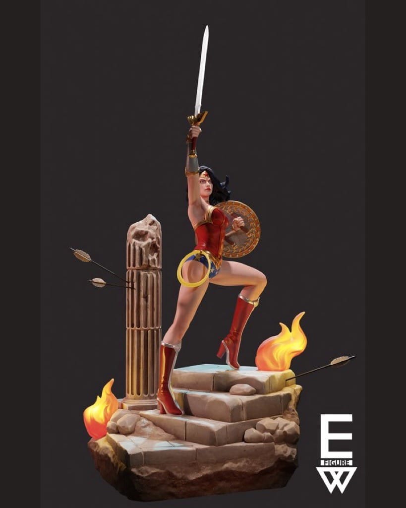 P站图纸印象馆 Eddy Workshop DC漫画 神奇女侠 Eddy Workshop DC漫画 神奇女侠