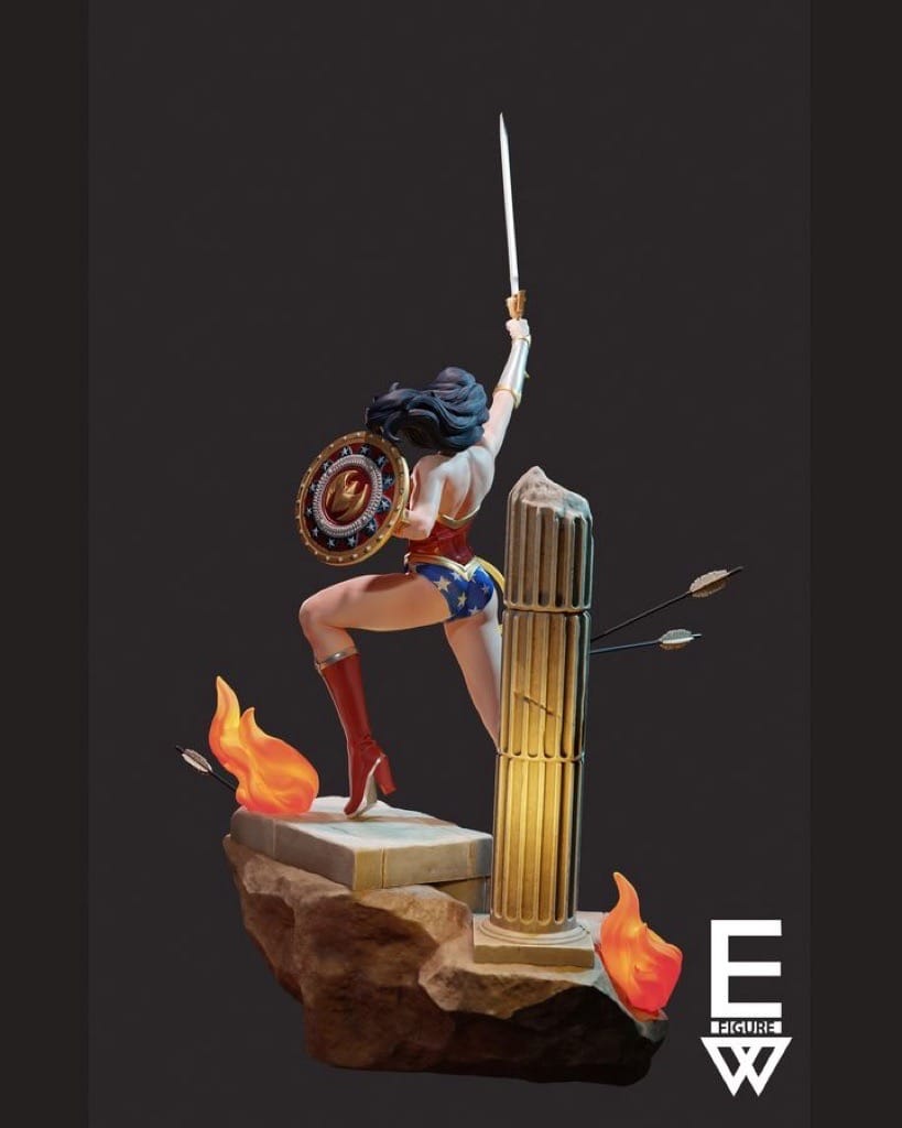 P站图纸印象馆 Eddy Workshop DC漫画 神奇女侠 Eddy Workshop DC漫画 神奇女侠