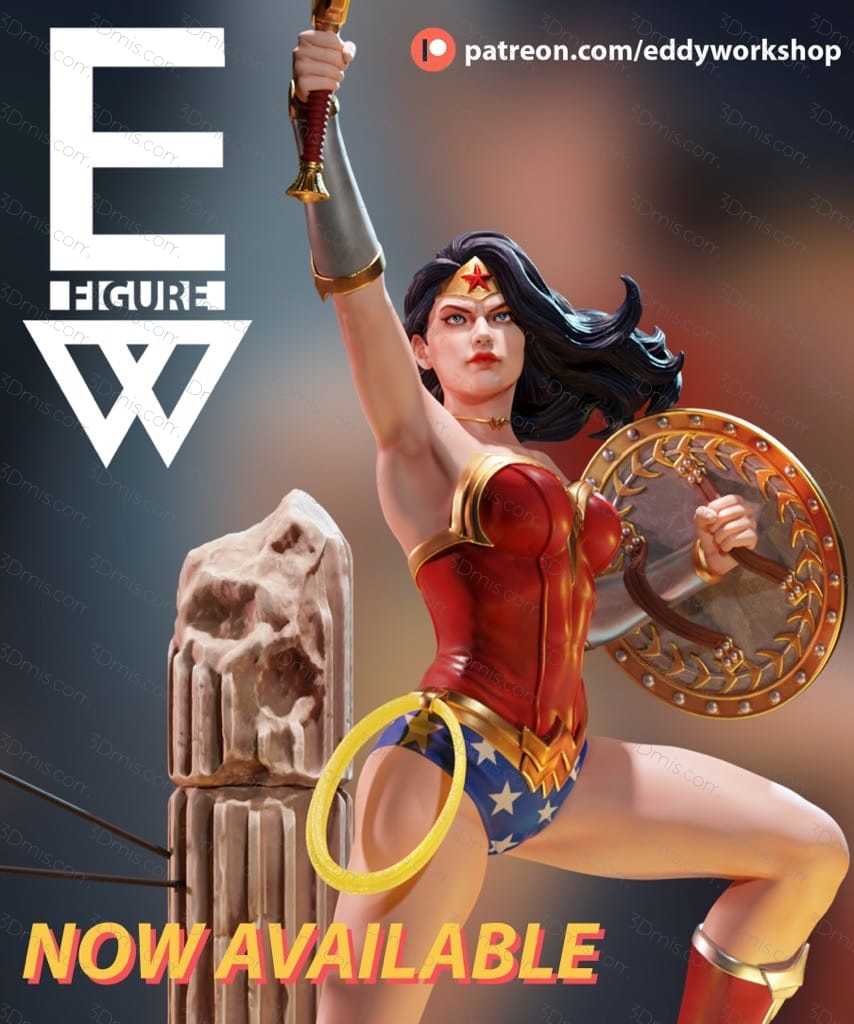 P站图纸印象馆 Eddy Workshop DC漫画 神奇女侠 Eddy Workshop DC漫画 神奇女侠