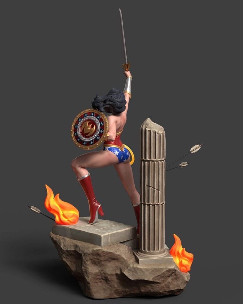 P站图纸印象馆 Eddy Workshop DC漫画 神奇女侠 Eddy Workshop DC漫画 神奇女侠