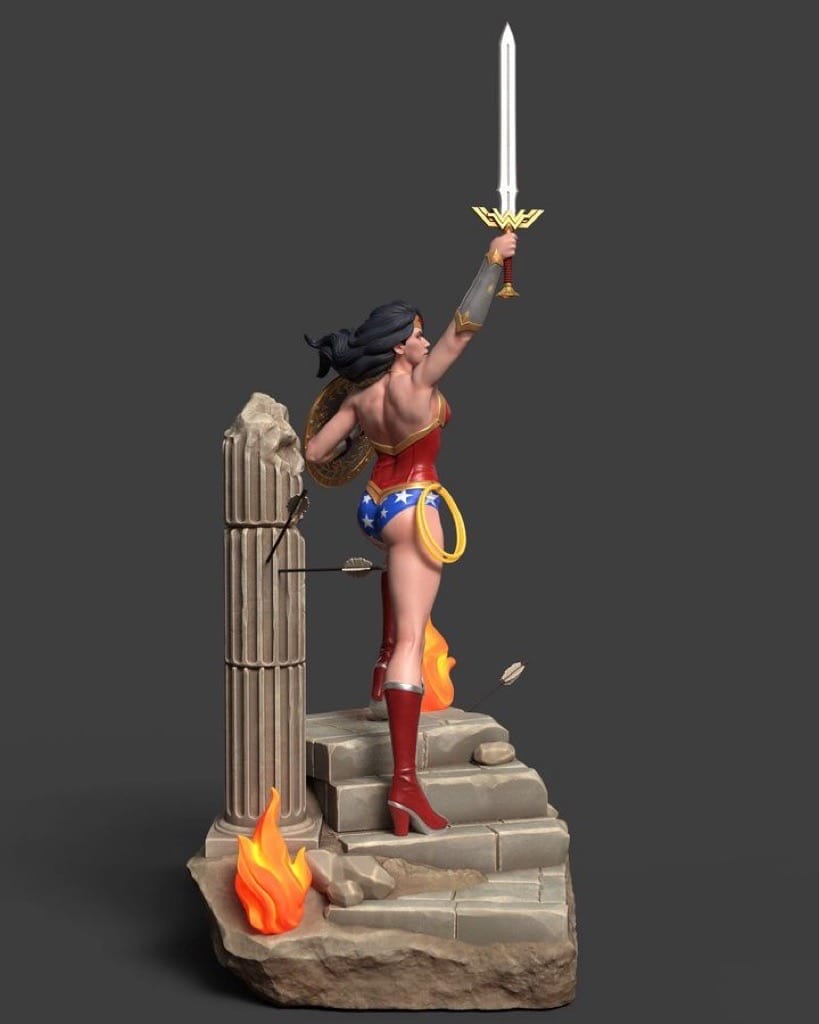 P站图纸印象馆 Eddy Workshop DC漫画 神奇女侠 Eddy Workshop DC漫画 神奇女侠