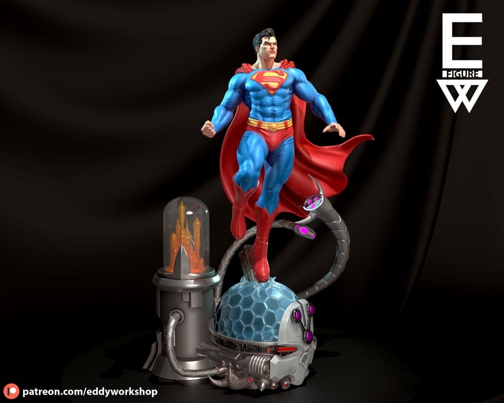 P站图纸印象馆 Eddy Workshop DC漫画 超人 Eddy Workshop DC漫画 超人