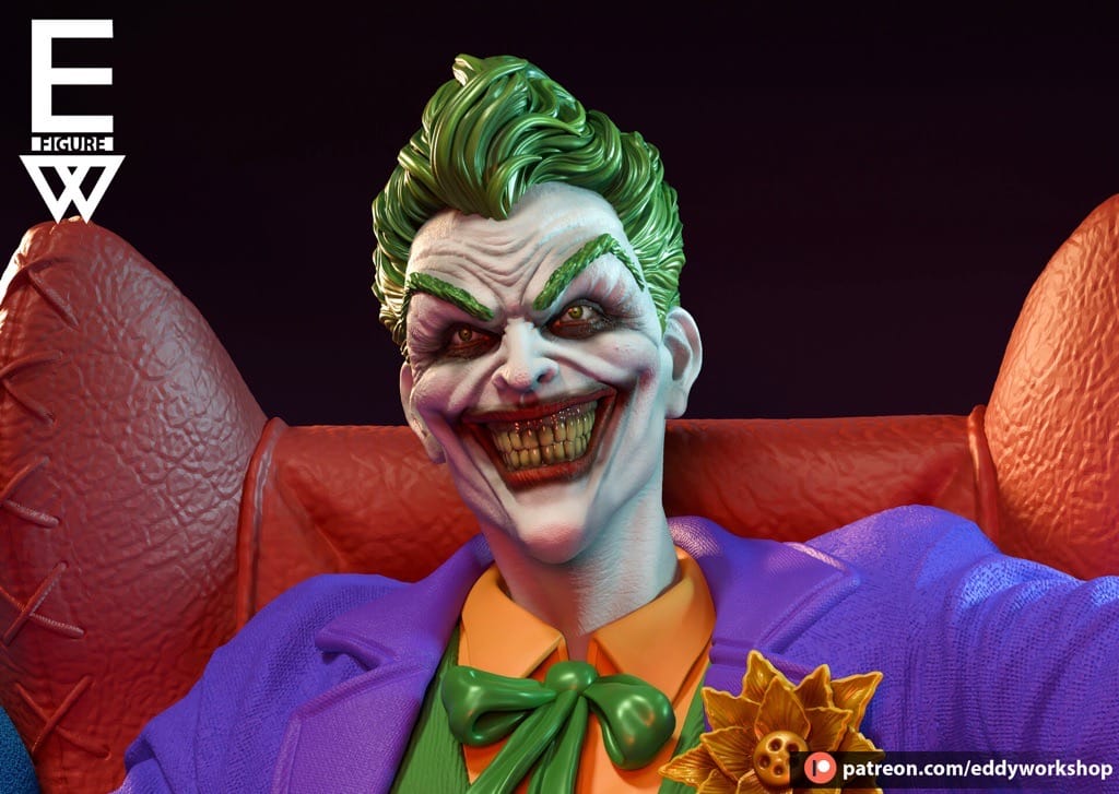 P站图纸印象馆 Eddy Workshop DC漫画 小丑 Eddy Workshop DC漫画 小丑