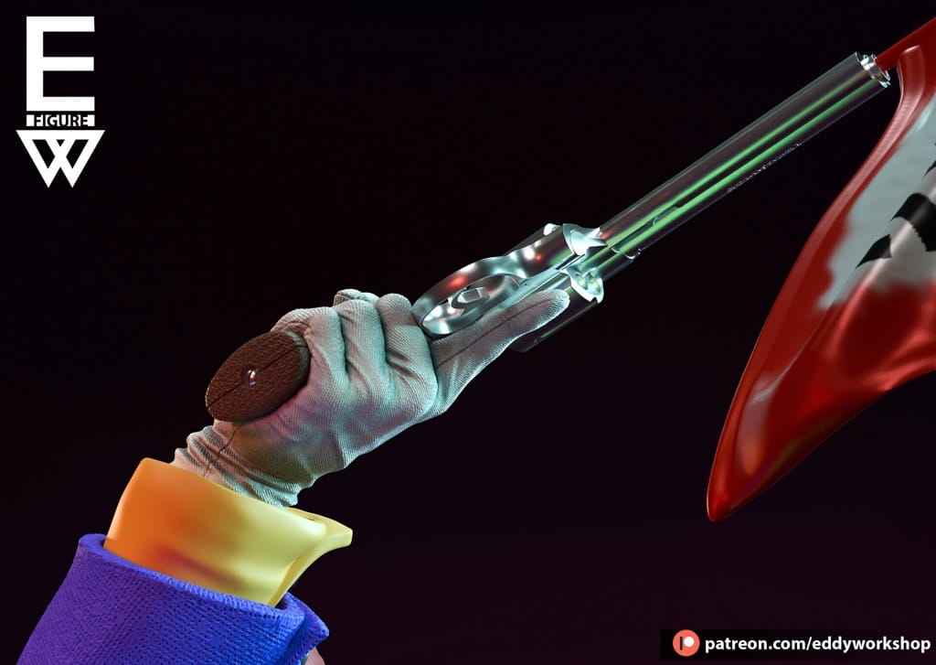 P站图纸印象馆 Eddy Workshop DC漫画 小丑 Eddy Workshop DC漫画 小丑