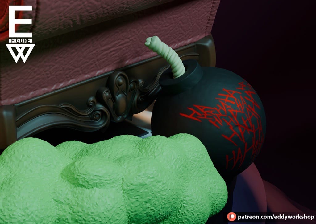 P站图纸印象馆 Eddy Workshop DC漫画 小丑 Eddy Workshop DC漫画 小丑