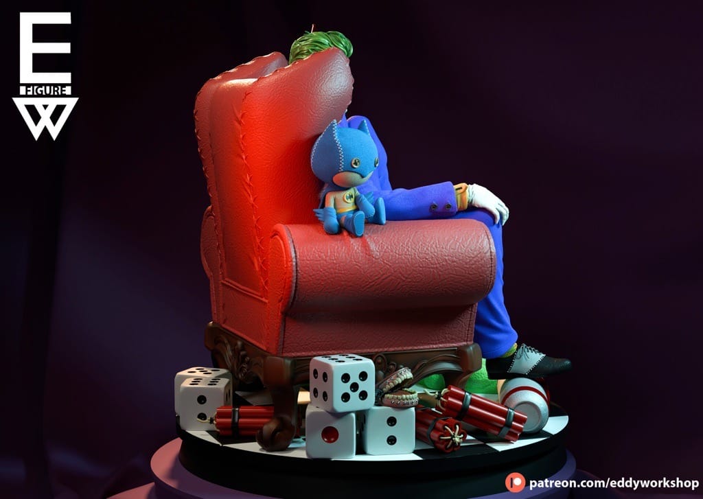 P站图纸印象馆 Eddy Workshop DC漫画 小丑 Eddy Workshop DC漫画 小丑