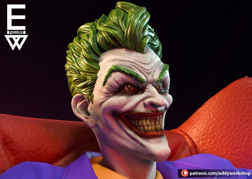 P站图纸印象馆 Eddy Workshop DC漫画 小丑 Eddy Workshop DC漫画 小丑