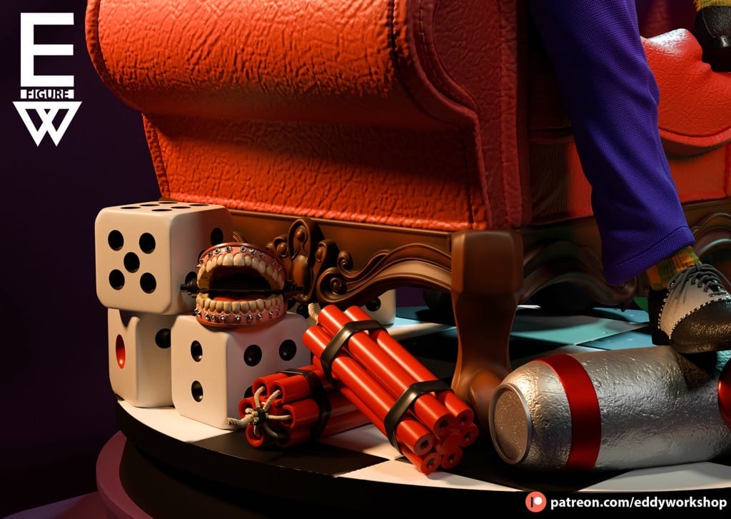 P站图纸印象馆 Eddy Workshop DC漫画 小丑 Eddy Workshop DC漫画 小丑