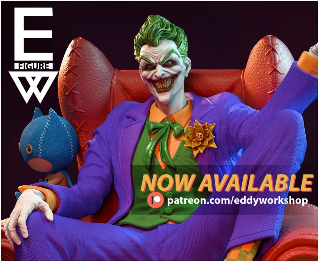 P站图纸印象馆 Eddy Workshop DC漫画 小丑 Eddy Workshop DC漫画 小丑