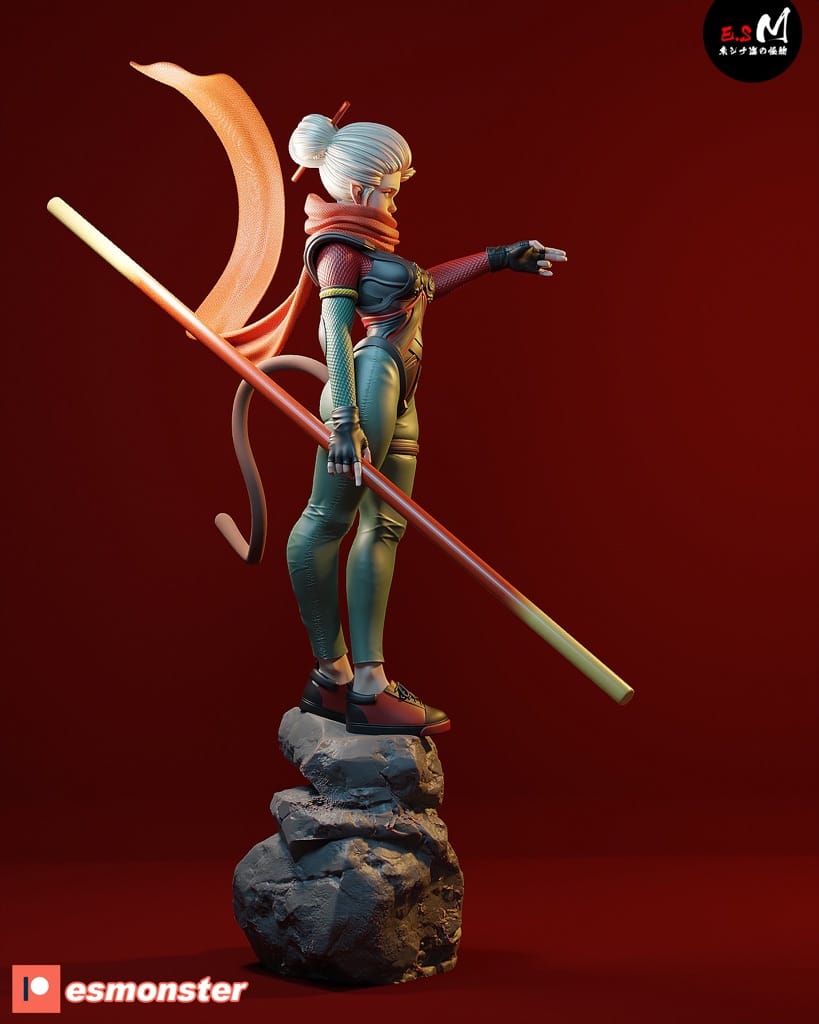 P站图纸印象馆 ESMonster 西游记 孙悟空 ESMonster 西游记 孙悟空