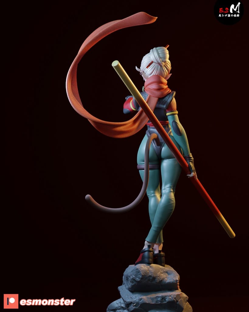 P站图纸印象馆 ESMonster 西游记 孙悟空 ESMonster 西游记 孙悟空